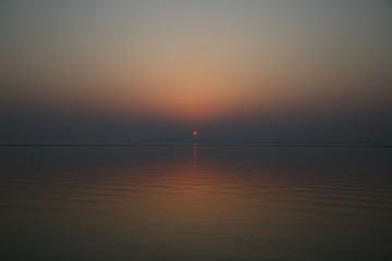 Sunset over the Tai Lake