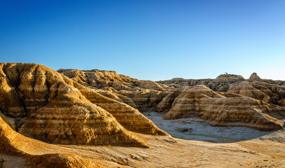 Bardenas Reales is a Spanish Natural Park