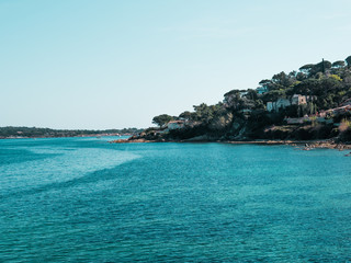 Naklejka premium island in the sea