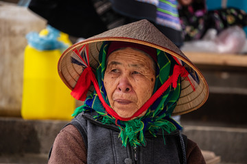 The local tribes of Bac Ha in Vietnam