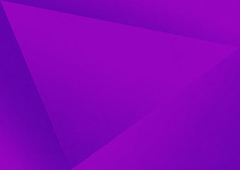 A purple triangular geometric background with subtle gradients and copy space