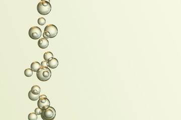 Flowing bubbles