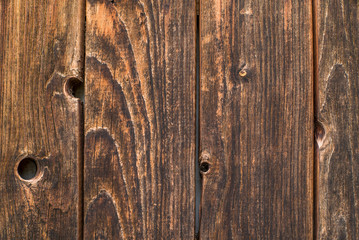wall with old wooden boards background.