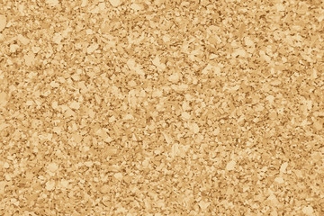 Brown yellow color of cork textured background (Vector)