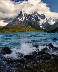 lake in the mountains