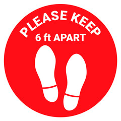 Practice social distancing, keep distance in public facility to avoid or protect from COVID-19 coronavirus outbreak