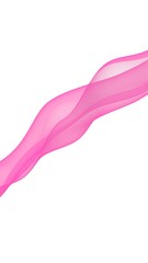 Abstract light red wave. Bright light red ribbon on white background. Abstract red smoke. Light red scarf. Raster air background. 3D illustration