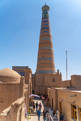 The view inside the Itchan Kala fortress