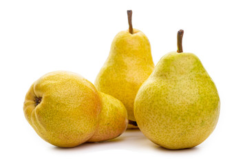 Pears Isolate on a white background.