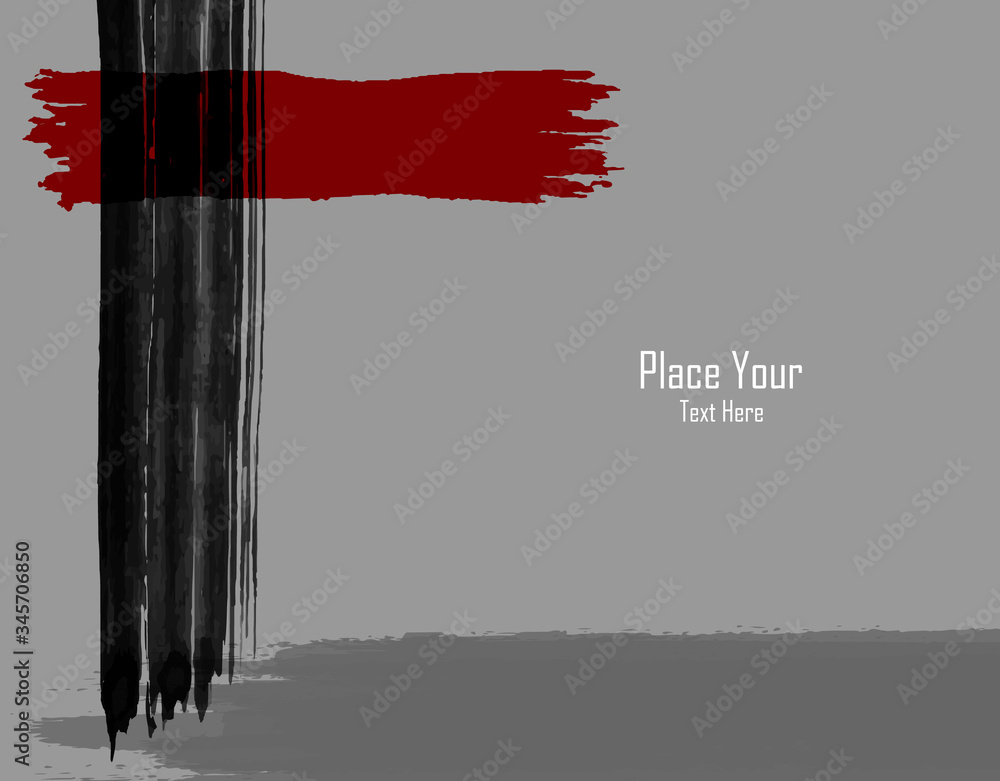 Poster grungy vector design