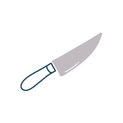Knife flat style icon vector design