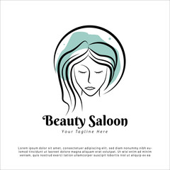 Template Logo Beauty woman spa