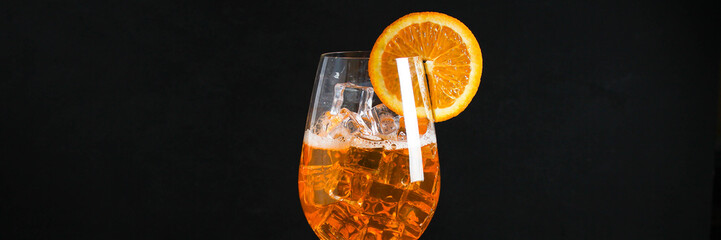  orange lemonade citrus, ice drink beverage soda Menu concept. food background. top view copy space for text