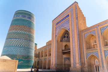 The view inside the Itchan Kala fortress