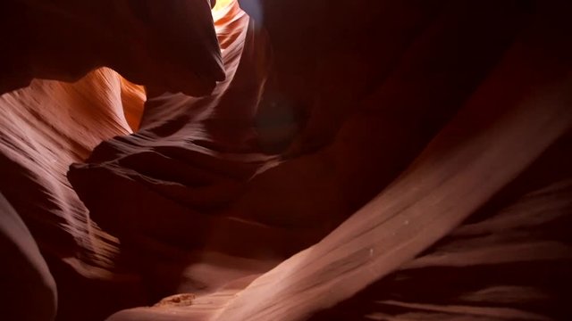 Colored shapes in Upper Antelope, Utah. United States