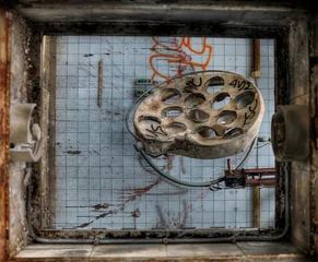 Fototapeten Verlassenes Krankenhaussanatorium Beelitz Heilstätten, Deutschland © Chawran