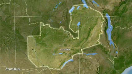 Zambia, satellite B - composition