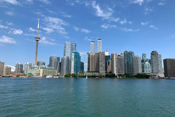 Toronto Skyline, Toronto Downtown, Ontario, Canada.