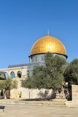 Fototapeta premium Dome of the Rock Mosque in Jerusalem.