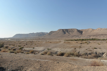 Fototapeta na wymiar Judean Desert in Israel.