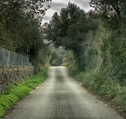 the picturesque surroundings of the island of Mallorca in Spain. Island scenery, view of historic buildings, seascape panorama Majorca Spain, beautiful coast , Mediterranean Sea, Balearic Islands.