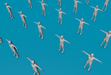 seamless background with nurse