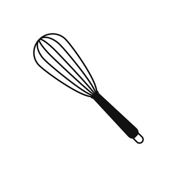Whisk icon vector. Egg Beater sign