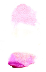 Background pink stain abstract watercolor