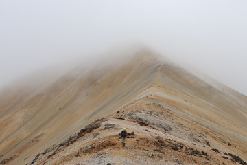 Kurz vor dem Gipfel Paramillo del Quindio (Kolumbien)