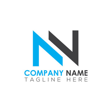 Initial Letter NN Logo Design Vector Template. Creative Abstract NN Letter Logo Design