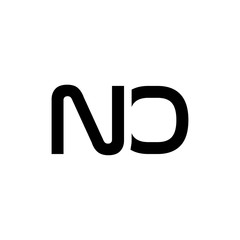 Initial Letter NO Logo Design Vector Template. Creative Abstract NO Letter Logo Design