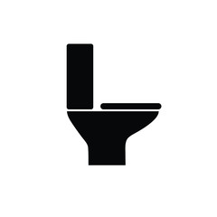 Toilet vector - vector sign