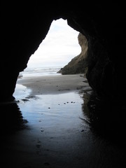 Beautiful Beach Cave