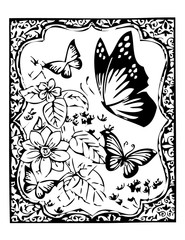 ornate; traditional; style; cute; petal; decor; exotic; tropical; print; fashion; ethnic; coloring; motif; element; oriental; esoteric; card; book; mandala; template; retro; ottoman; meditation; ornam
