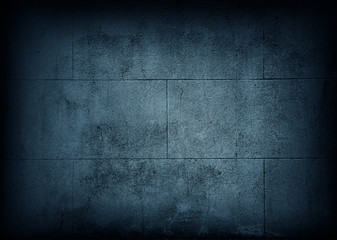 Blue textured stone block background