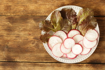 radish, cut, fresh, vegetable, nature, traditional, dinner
