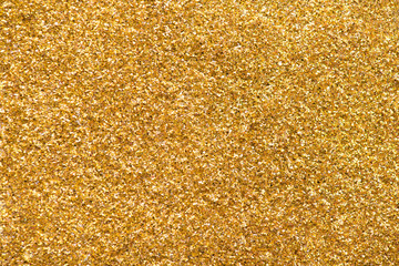 Close up cropped flat lay flatlay picture photo image of foil gold glitter texture  background