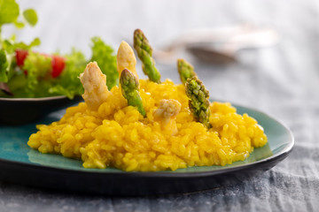 asparagus risotto
