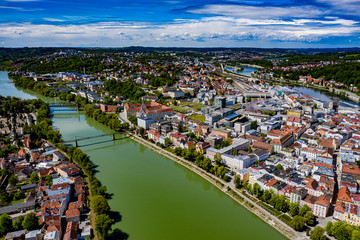 Passau Luftbilder | Hochwertige Drohnenaufnahmen von Passau | Passau 