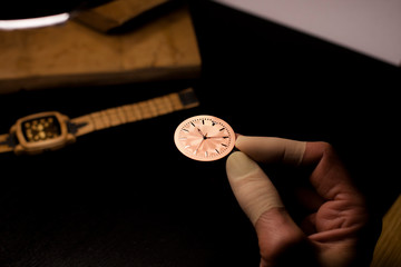 Handmade precision watch dial manufacture

