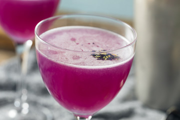 Boozy Purple Butterfly Pea Flower Gin Cocktail