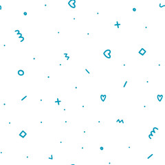 Hand drawn vector illustration set of morning coffee cups