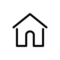 Home icon vector illustration.home icon for web