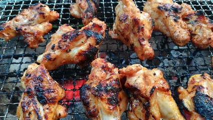 grilled chicken wings