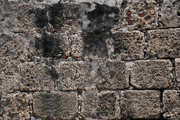 Cartagena Walls closeup