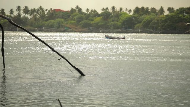 Chinese fishing nets or cheena vala