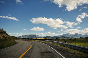 Coyaique road, southern chile