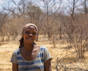 African woman portrait