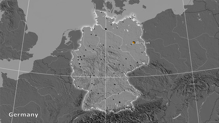 Germany, bilevel elevation - composition
