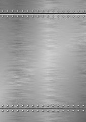 Gray Textured Metallic Background. Brushed Metal 